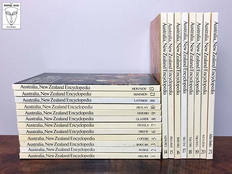 George Barber - Australia, New Zealand Encyclopedia Including Papua New Guinea (Volume I - XXI)